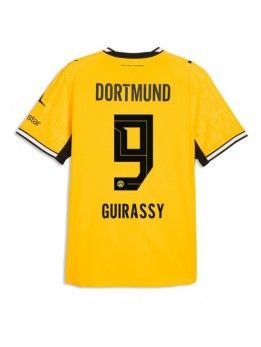 Moški Nogometna dresi replika Borussia Dortmund Serhou Guirassy #9 Domači 2026-27 Kratek rokav